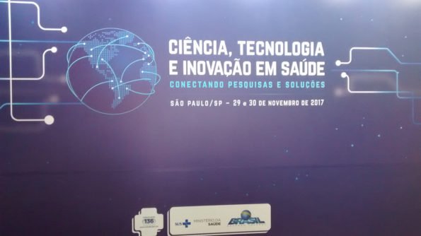 Apresentação de trabalho em evento nacional “Ciência, Tecnologia e Inovação em Saúde”